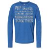 3513Y Youth Extra Soft Tri-blend Long Sleeve Thumbnail